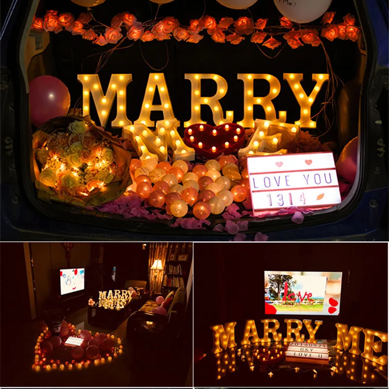 Alphabet Letter LED Lights Luminous Number Lamp for Bedroom Wedding Party Birthday Festival Decoration Night Light Home Decor
Alphabet Letter LED Lights Luminous Number Lamp for Bedroom Wedding Party Birthday Festival Decoration Night Light Home Decor