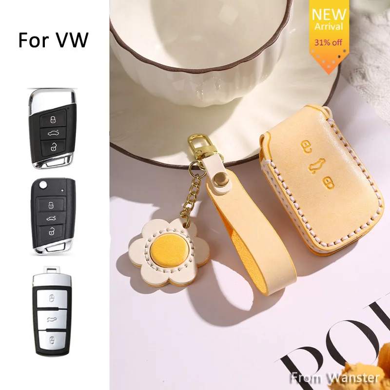Fog Wax Leather Car Key Case Key Cover for VW Volkswagen Golf 7 MK7 Tiguan MK2 and Seat Ateca Leon FR Ibiza Skoda Octavia Kodiaq
Fog Wax Leather Car Key Case Key Cover for VW Volkswagen Golf 7 MK7 Tiguan MK2 and Seat Ateca Leon FR Ibiza Skoda Octavia Kodiaq