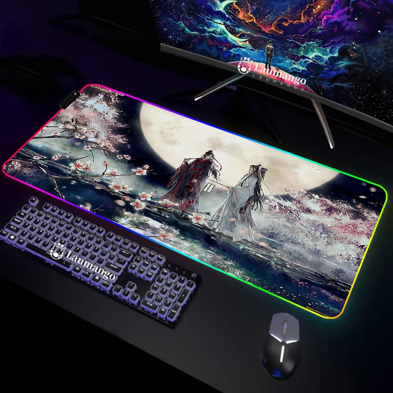 With Wire Computer Mouse Pad Gaming Rgb Mats Mo Dao Zu Shi Mat Mause Gamer Luminous For Office Backlight Pads Kawaii Keyboard Pc
With Wire Computer Mouse Pad Gaming Rgb Mats Mo Dao Zu Shi Mat Mause Gamer Luminous For Office Backlight Pads Kawaii Keyboard Pc