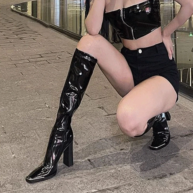 Сапоги-Челси на высоком каблуке, демисезонные, 2022
Сапоги-Челси на высоком каблуке, демисезонные, 2022