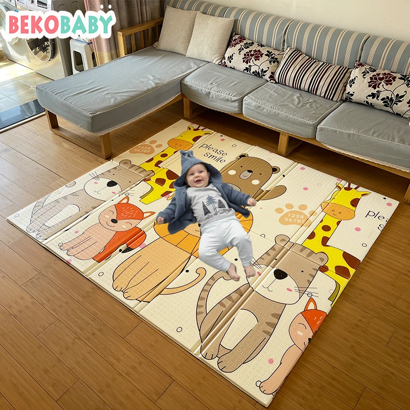 Bekobaby XPE детский коврик, детские коврики, складной мультяшный детский игровой коврик, водонепроницаемые коврики для младенцев, детский коври...
Bekobaby XPE детский коврик, детские коврики, складной мультяшный детский игровой коврик, водонепроницаемые коврики для младенцев, детский коври...