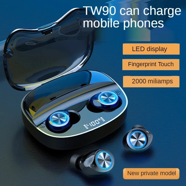 2022 New HIFI TWS Bluetooth 5.0 Headphones Wireless Headphones Stereo Sports Waterproof Earbuds Headphones for IOS Android
2022 New HIFI TWS Bluetooth 5.0 Headphones Wireless Headphones Stereo Sports Waterproof Earbuds Headphones for IOS Android