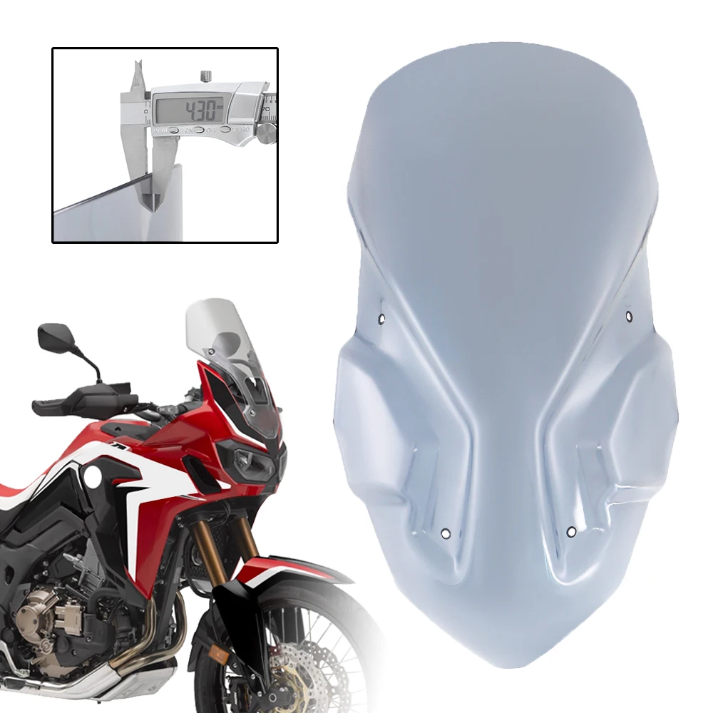 Windshield Windscreen For Honda Africa Twin CRF1000L CRF 1000L 2016-2019 Motorcycle ABS Fairing Wind Shield Deflector Protector
Windshield Windscreen For Honda Africa Twin CRF1000L CRF 1000L 2016-2019 Motorcycle ABS Fairing Wind Shield Deflector Protector
