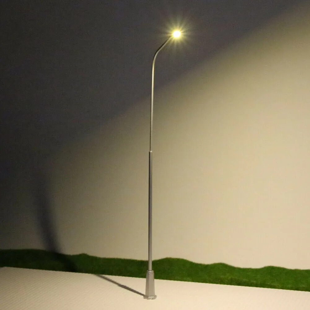 5Pcs Model Railway Lamppost Street Light LED Platform Lamp Bonsai Decoration Suitable For Model Building Decor Toy Tool Parts
5Pcs Model Railway Lamppost Street Light LED Platform Lamp Bonsai Decoration Suitable For Model Building Decor Toy Tool Parts