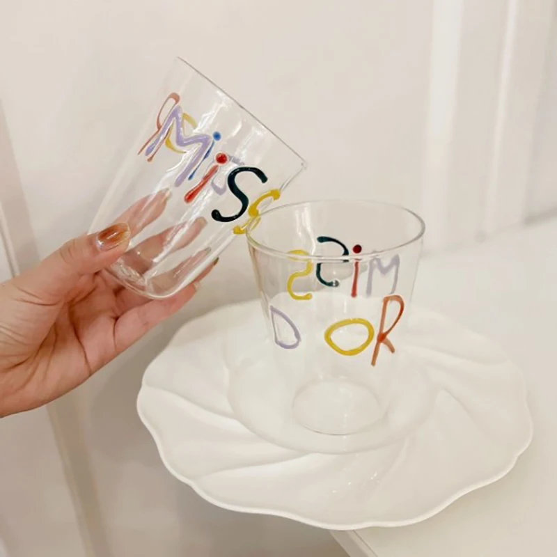 Glass Cup 2pcs/set With Gift Box Miss Design Water Glass Home Drinkware Colorful Style
Glass Cup 2pcs/set With Gift Box Miss Design Water Glass Home Drinkware Colorful Style