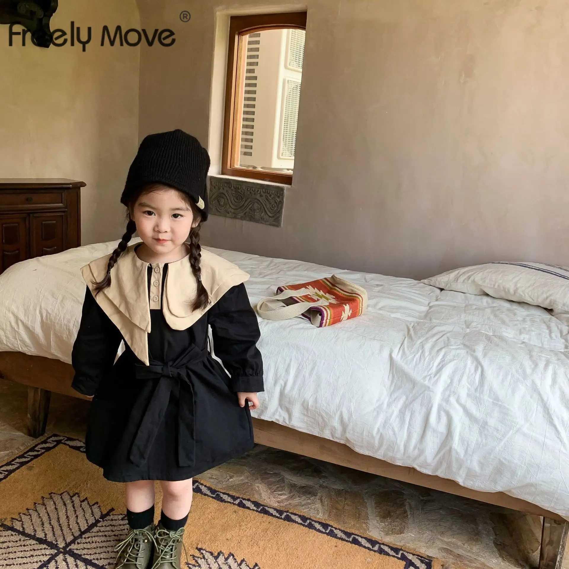 Freely Move Toddler Girls Dress Plaid Splice Girls Party Dress Casual Asymmetrical Collar Kids Dresses Spring Girls Clothing
Freely Move Toddler Girls Dress Plaid Splice Girls Party Dress Casual Asymmetrical Collar Kids Dresses Spring Girls Clothing