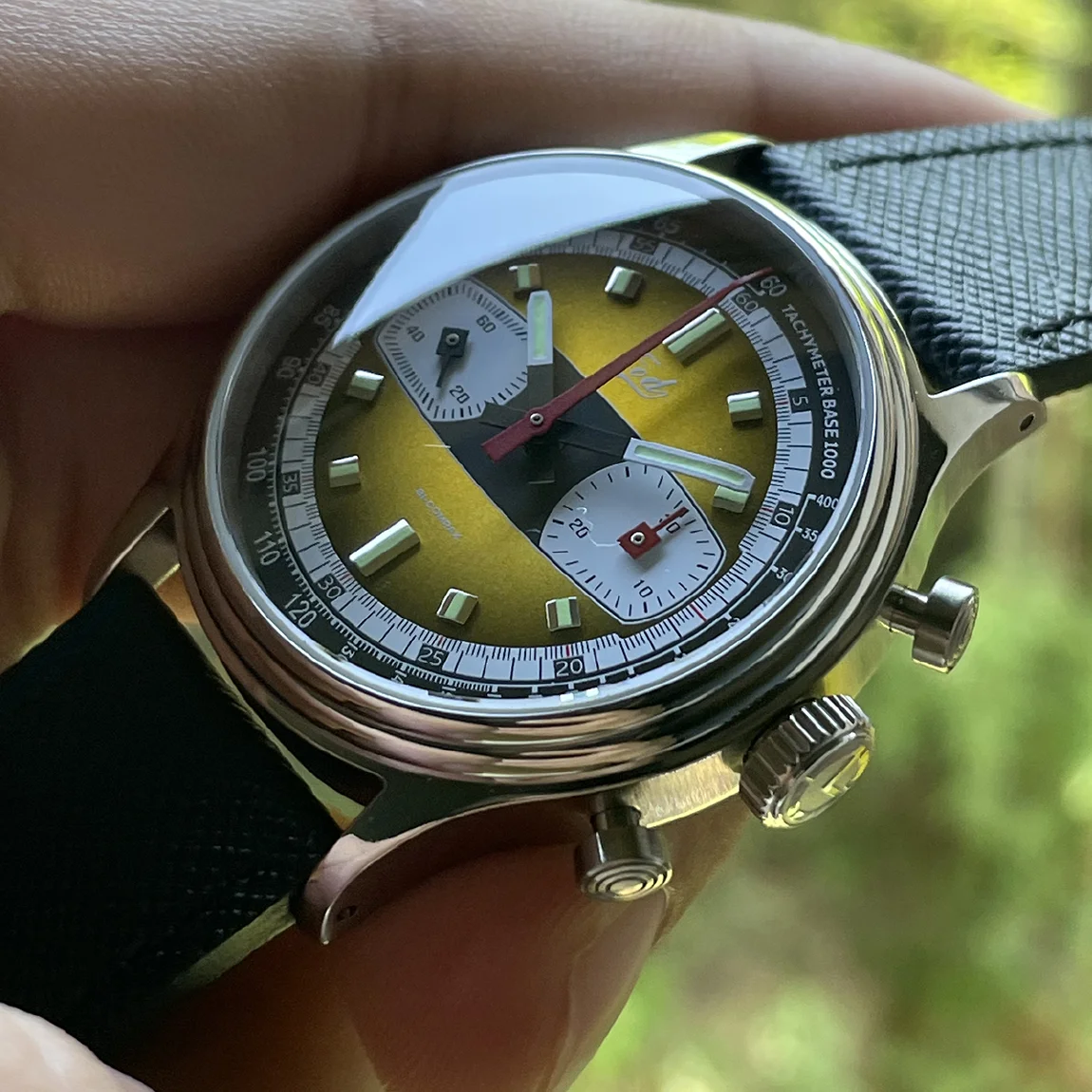 Fod Retro Men's Watch ST1901 Chronograph Mechanical Watch 38mm Fashion Timepiece Racing Series 2.0
Fod Retro Men's Watch ST1901 Chronograph Mechanical Watch 38mm Fashion Timepiece Racing Series 2.0