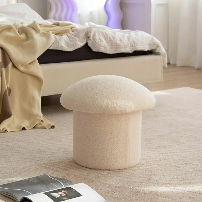 Affordable Luxury Style Simple Lambswool Makeup Stool Online Influencer Cute Mushroom Stool Children Living Room Mushroom Stool
Affordable Luxury Style Simple Lambswool Makeup Stool Online Influencer Cute Mushroom Stool Children Living Room Mushroom Stool