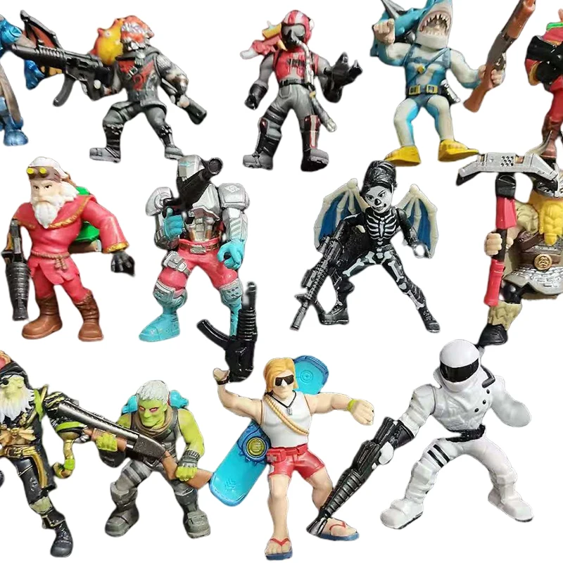Fortnite Pvp 7Cm Pvc Mini Action & Toy Figures Garage Kit Vegeta Doll Anime Model Cute Collection Toy for Kids Adult Party Gifts 
Fortnite Pvp 7Cm Pvc Mini Action & Toy Figures Garage Kit Vegeta Doll Anime Model Cute Collection Toy for Kids Adult Party Gifts