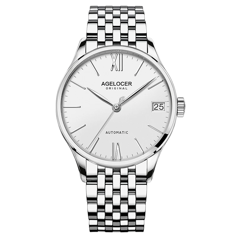 

AGELOCER Men Watch Automatic Self-wind Mechanical Watches Date Top Luxury Brand Wrist watch Clock Relogio Masculino