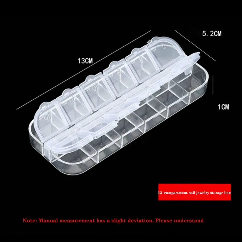 12-grid long box plastic acrylic anti-fall storage dry flower jewelry box simple transparent nail accessories jewelry box
12-grid long box plastic acrylic anti-fall storage dry flower jewelry box simple transparent nail accessories jewelry box