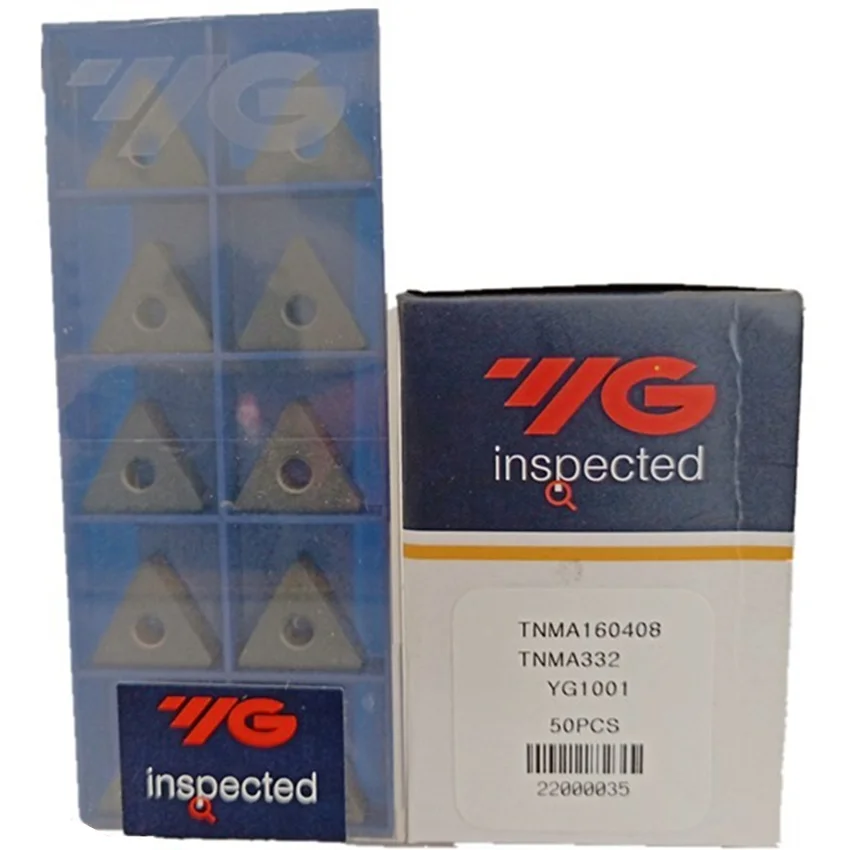 TNMA160408 YG1001 / TNMA160412 YG1001 / TNMG160408-UC YG1001 / TNMG160412-UC YG1001 CNC carbide inserts 10PCS/BOX
TNMA160408 YG1001 / TNMA160412 YG1001 / TNMG160408-UC YG1001 / TNMG160412-UC YG1001 CNC carbide inserts 10PCS/BOX