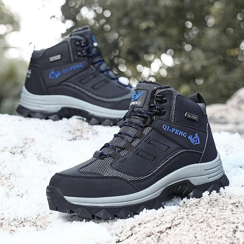 Men Winter Warm Outdoor Snow Hiking Shoes Big Size 37-47 Camp Travel Shoes Brand Men Sports Shoes Hiker Hunting Boots with Fur
Men Winter Warm Outdoor Snow Hiking Shoes Big Size 37-47 Camp Travel Shoes Brand Men Sports Shoes Hiker Hunting Boots with Fur