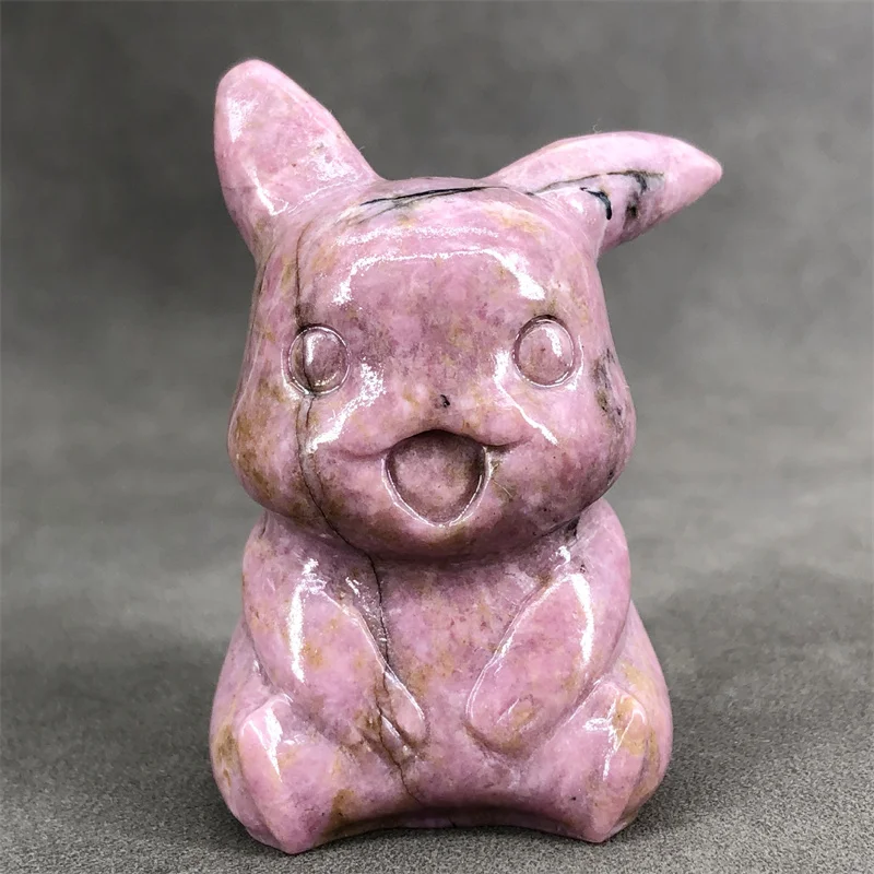 4.7x4.5cm Natural Rhodonite Crystal Cartoon Carving Polished Quartz Healing Stones For Home Decorations 1pcs
4.7x4.5cm Natural Rhodonite Crystal Cartoon Carving Polished Quartz Healing Stones For Home Decorations 1pcs