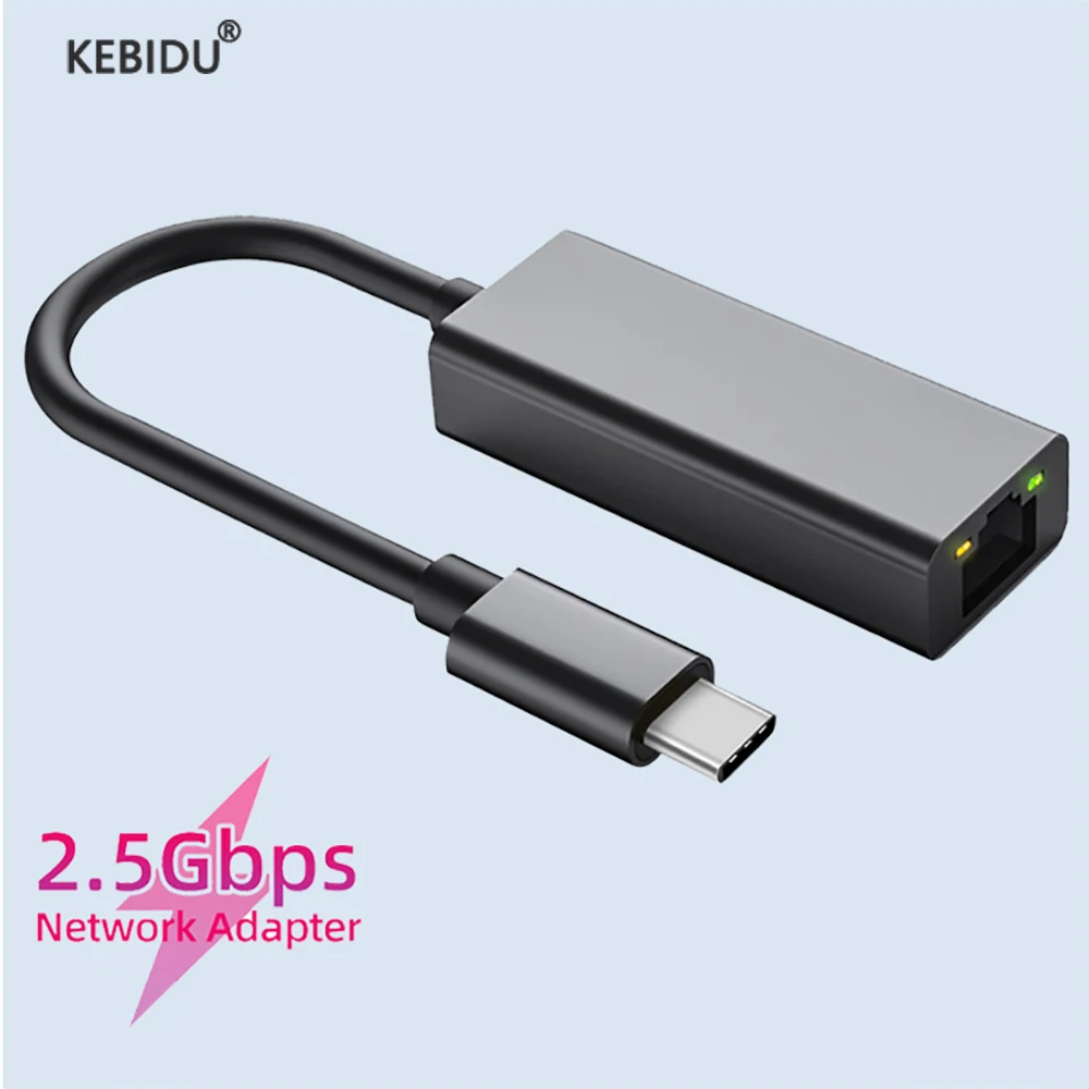 2500Mbps USB C to Ethernet Adapter USB Lan RJ45 Network Card for Laptop Xiaomi Mi Box S Nintendo Switch PC Aluminum Gigabit
2500Mbps USB C to Ethernet Adapter USB Lan RJ45 Network Card for Laptop Xiaomi Mi Box S Nintendo Switch PC Aluminum Gigabit
