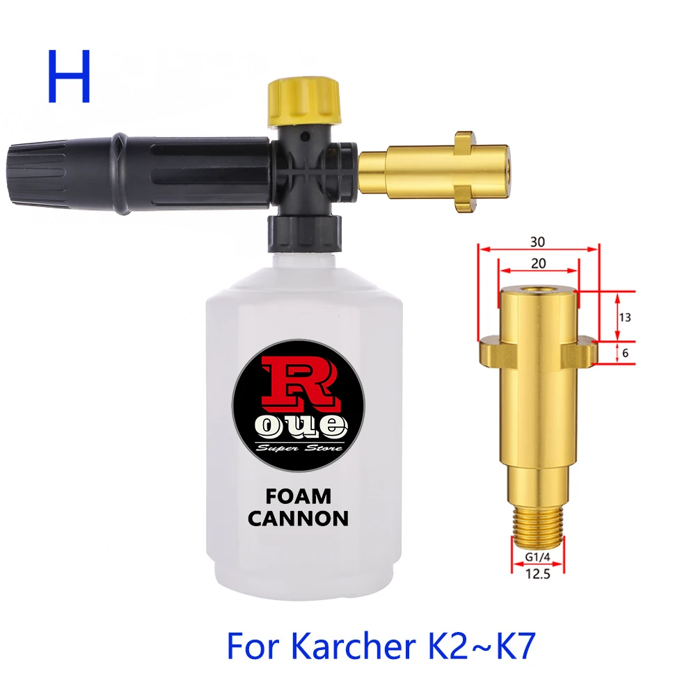 500 мл бутылочная мойка, регулируемая насадка для снежной пены, струйная насадка для мойки автомобилей, насадка для мыла, пеногенератор для Karcher Parkside Bosch
500 мл бутылочная мойка, регулируемая насадка для снежной пены, струйная насадка для мойки автомобилей, насадка для мыла, пеногенератор для Karcher Parkside Bosch