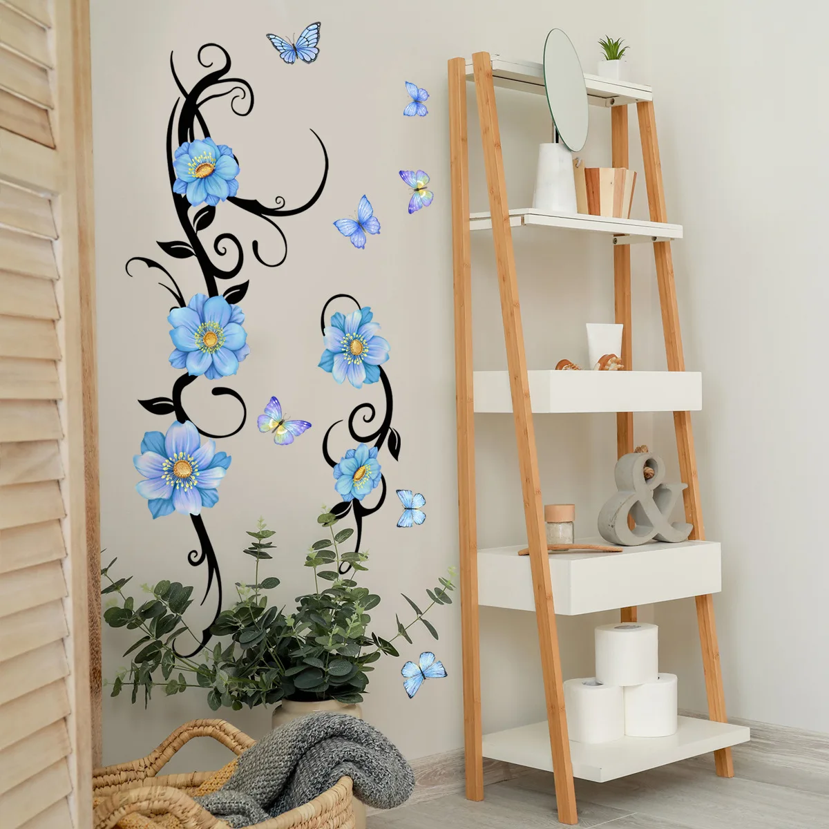 New Style Flower vine Series Wall Stickers Self-adhesive Removable PVC Home Decor for Living Room Bedroom Restaurant 
New Style Flower vine Series Wall Stickers Self-adhesive Removable PVC Home Decor for Living Room Bedroom Restaurant