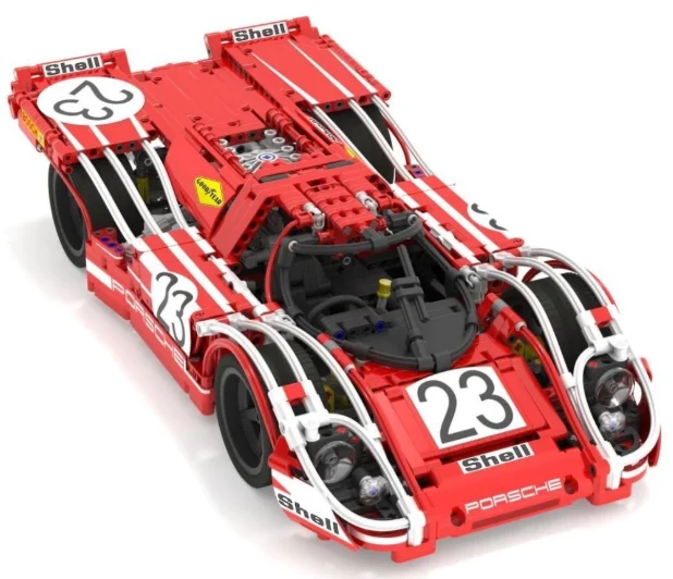 Small particle technology gear machinery MOC-3600 917K 23 sports car engine formula racing brick parts package
Small particle technology gear machinery MOC-3600 917K 23 sports car engine formula racing brick parts package