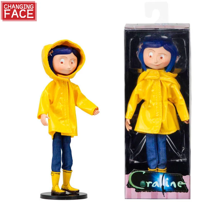 Кукла Coraline, Neca Coraline, фигурка аниме «секретная дверь», 18 см, дождевик коралин, пуэрата, секретная дверь, экшн-фигурка, коллекционная игрушка в подарок
Кукла Coraline, Neca Coraline, фигурка аниме «секретная дверь», 18 см, дождевик коралин, пуэрата, секретная дверь, экшн-фигурка, коллекционная игрушка в подарок
