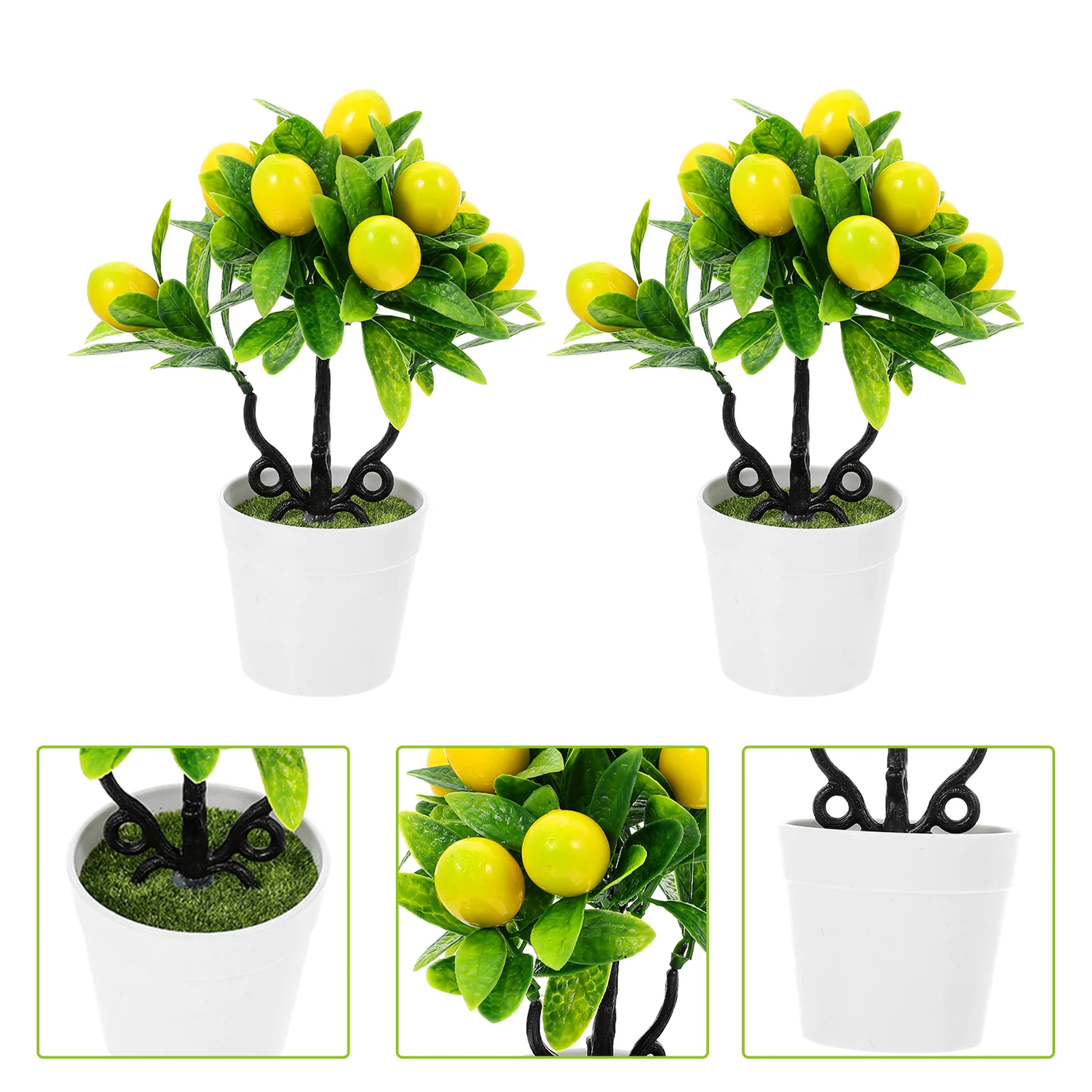 Lemon Tree Potted Fake Artificialfaux Bonsai Fruitmini Pot Topiary Indoor Citruslemons Arrangement Decors Greenery Fruits Yellow
Lemon Tree Potted Fake Artificialfaux Bonsai Fruitmini Pot Topiary Indoor Citruslemons Arrangement Decors Greenery Fruits Yellow