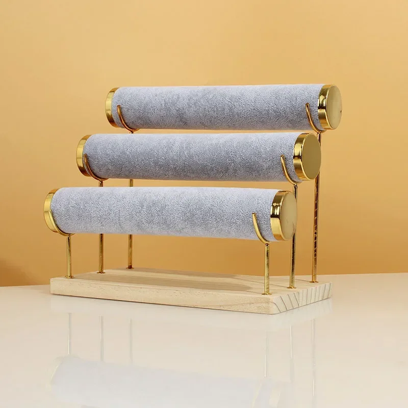 3-слойный съемный браслет для ювелирных изделий, органайзер-цепочка для часов, подставка под деревянное основание для браслета, ожерелья, повязки на голову
3-слойный съемный браслет для ювелирных изделий, органайзер-цепочка для часов, подставка под деревянное основание для браслета, ожерелья, повязки на голову