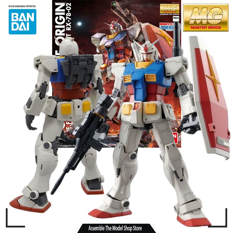 Bandai Original Model Kit MG RGM-79SP GM Sniper Ⅱ 1/100 Anime Action Figure Assembly Model Collection Toy Robot Gift for Boys
Bandai Original Model Kit MG RGM-79SP GM Sniper Ⅱ 1/100 Anime Action Figure Assembly Model Collection Toy Robot Gift for Boys