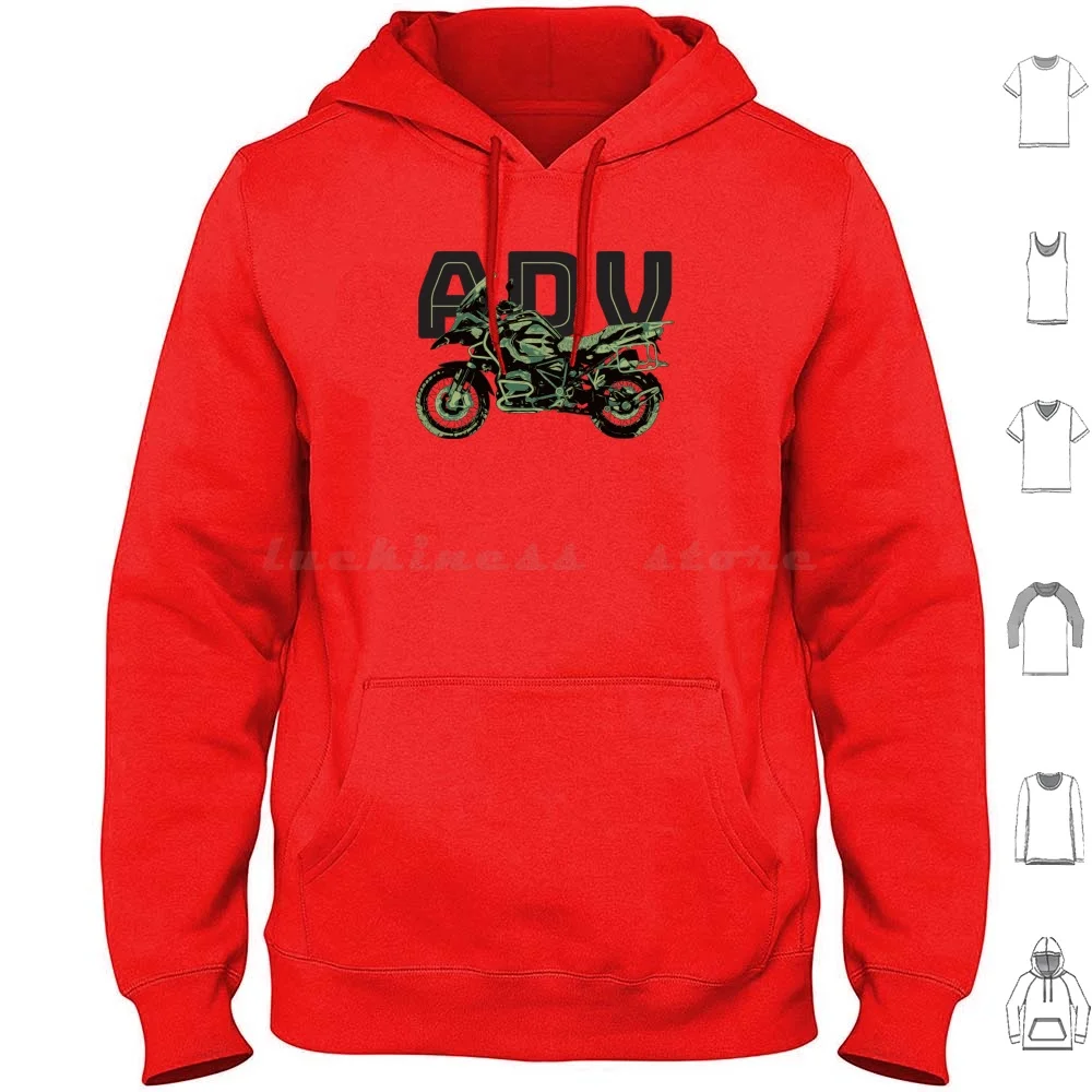 

R1200Gs Adventure Hoodies Long Sleeve Adv Adv Rider Advrider Ukgser R1250Gs R1200Gs 1200Gs Motorcycle Motorcycle R1200Gs