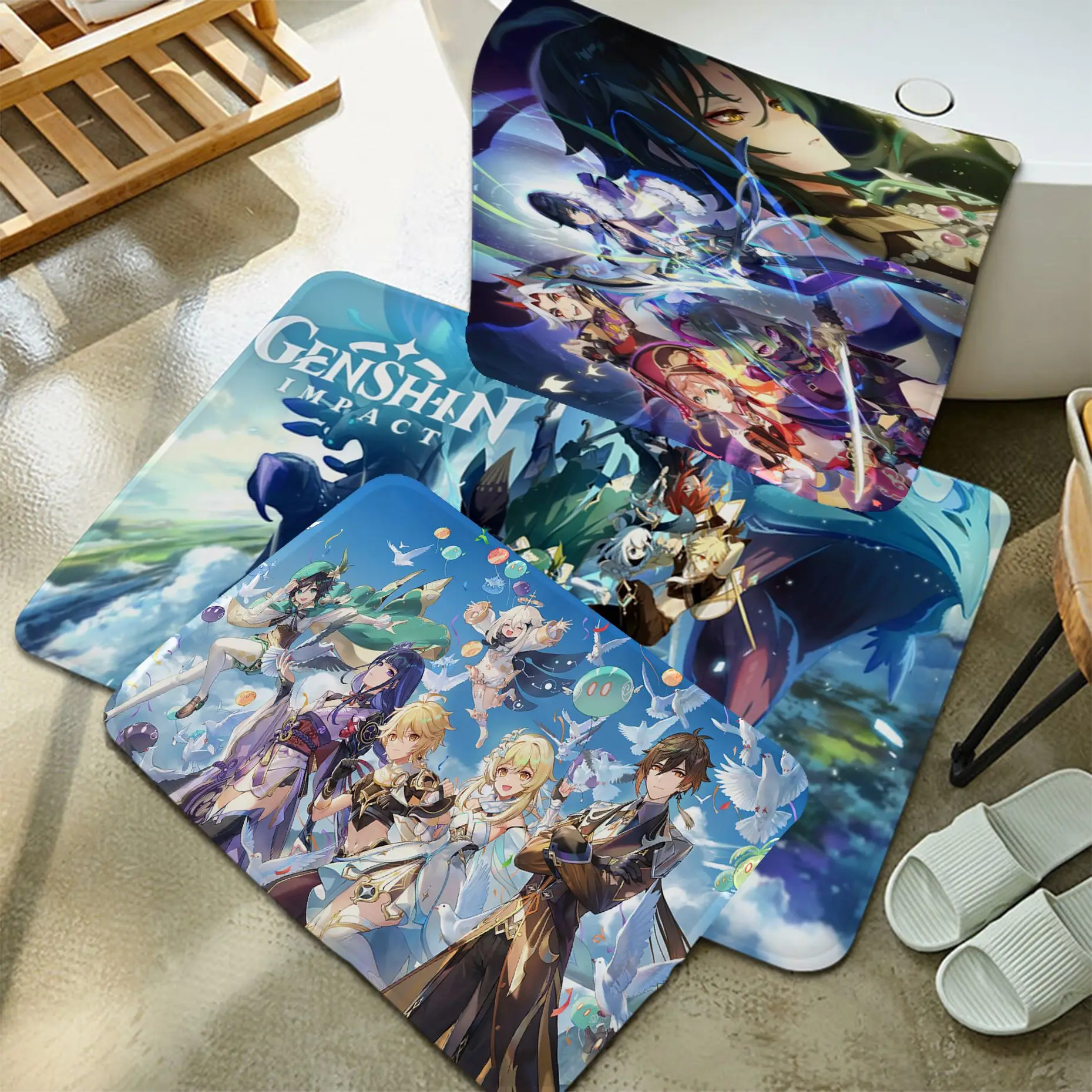 Genshin Impact Game Door Mat Nordic Style Bedroom Living Room Doormat Home Balcony Anti-Slip Hotel Decor Mat
Genshin Impact Game Door Mat Nordic Style Bedroom Living Room Doormat Home Balcony Anti-Slip Hotel Decor Mat