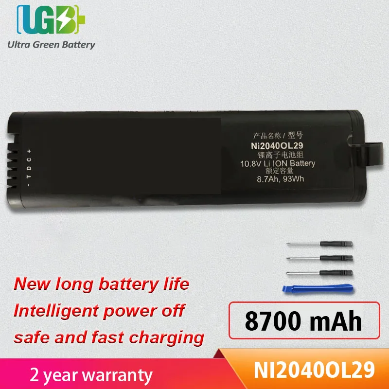 

UGB New NI20400L29 NI2040OL29 Battery For Philips NI20400L29 NI2040OL29 A22 A24 HD PH SL24 XD XXL24 Battery 10.8V 93WH