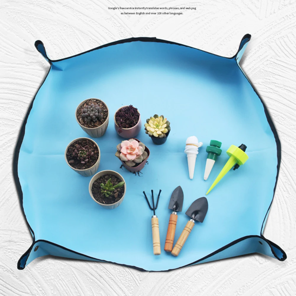 50/75/100CM Planting Mat PE Gardening Potting Mat Gardening Pad Waterproof Foldable Pot Gardening Mat Transplanting Plant Pad
50/75/100CM Planting Mat PE Gardening Potting Mat Gardening Pad Waterproof Foldable Pot Gardening Mat Transplanting Plant Pad