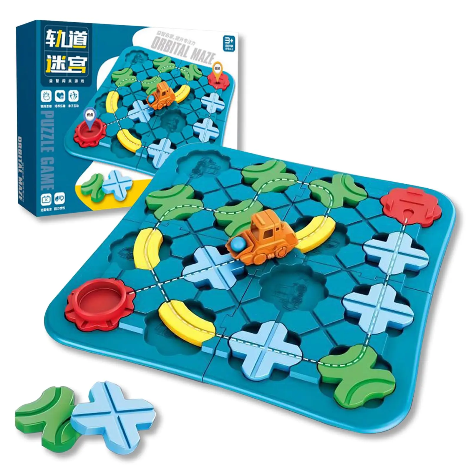 Kids Road Maze Montessori Logical Road Builder Game Assembly Building Puzzle Learning Education Toys For Children Birthday Gift
Kids Road Maze Montessori Logical Road Builder Game Assembly Building Puzzle Learning Education Toys For Children Birthday Gift