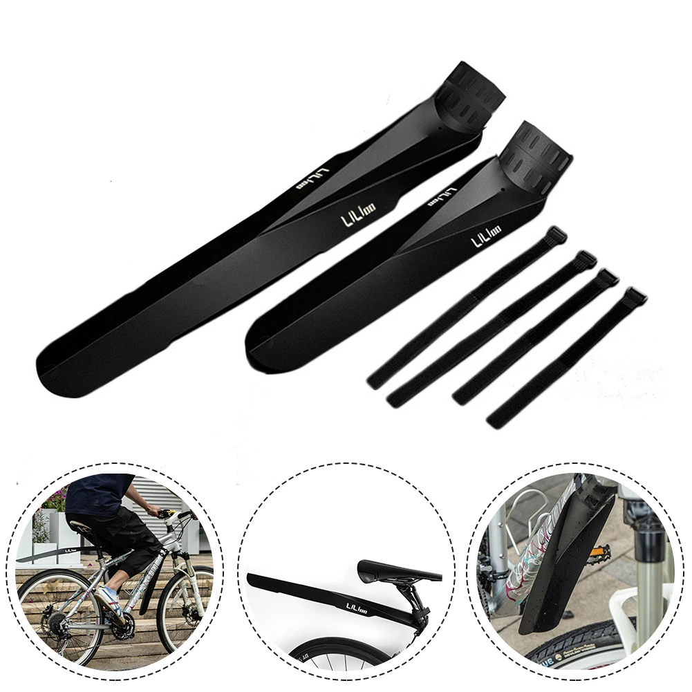 MTB Mudguard Kit Road Bike Rollable Ultra Light Fender Portable Mudguards PP Fenders With Straps Bicycle Accessories
MTB Mudguard Kit Road Bike Rollable Ultra Light Fender Portable Mudguards PP Fenders With Straps Bicycle Accessories