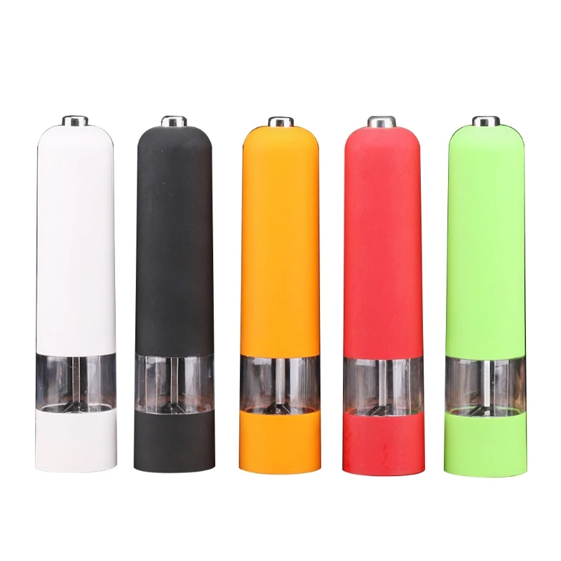 Electric Pepper Grinder Salt Spice Herbal Containers with LED Lights Mill Adjustable Coarseness Home Kitchen Cooking BBQ
Electric Pepper Grinder Salt Spice Herbal Containers with LED Lights Mill Adjustable Coarseness Home Kitchen Cooking BBQ