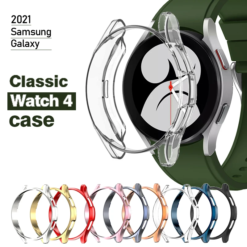 Чехол для samsung Galaxy watch 4 40 44 мм classic 46 42 мм, бампер с покрытием из ТПУ, универсальная Защита экрана для женских смарт-часов
Чехол для samsung Galaxy watch 4 40 44 мм classic 46 42 мм, бампер с покрытием из ТПУ, универсальная Защита экрана для женских смарт-часов