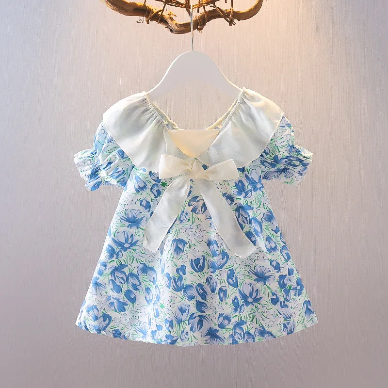 Summer Kids Clothing Girls Print Bow Flower Dress Baby Girls Fashion Clothes Party Dresses 1-3 Years
Summer Kids Clothing Girls Print Bow Flower Dress Baby Girls Fashion Clothes Party Dresses 1-3 Years