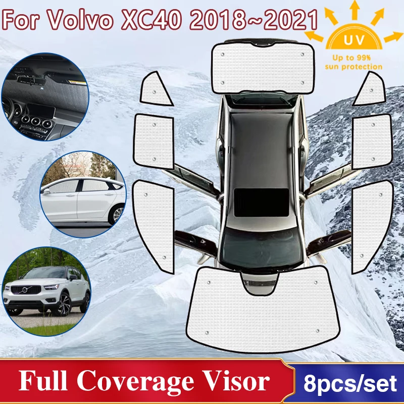 For Volvo XC40 Accessories 2018 2019 2020 2021 Car Full Coverages Sunshades Windshield Windows Visor Sun Protection Cover Shaby
For Volvo XC40 Accessories 2018 2019 2020 2021 Car Full Coverages Sunshades Windshield Windows Visor Sun Protection Cover Shaby