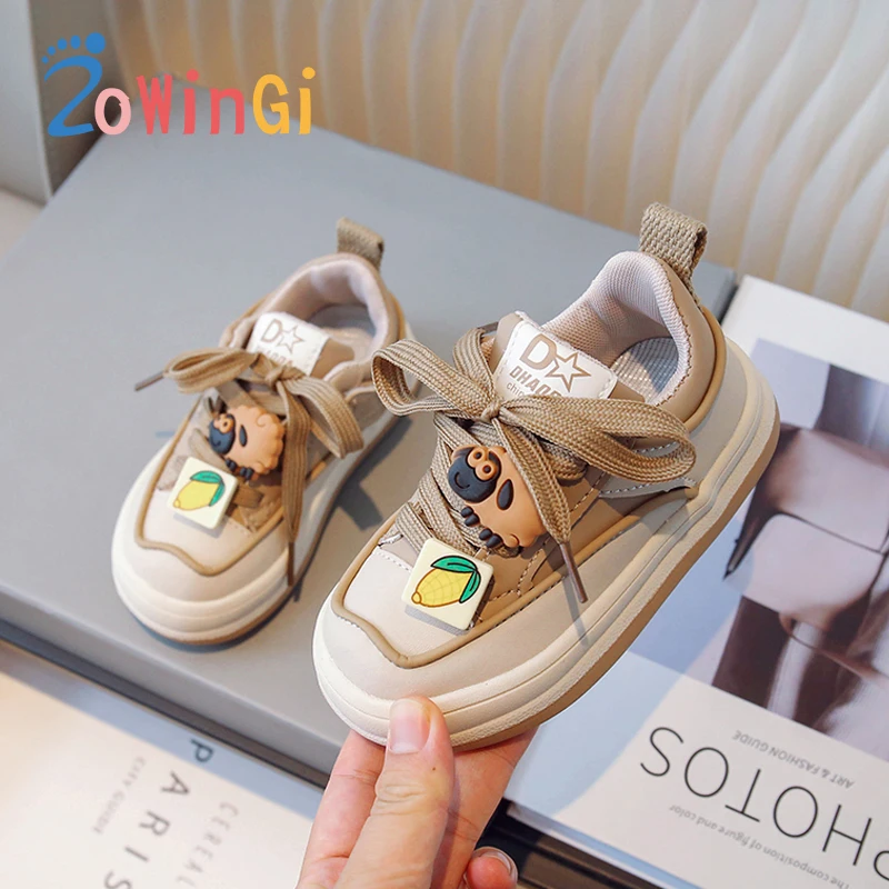 Size 23-36 Kids Shoes Cute Cartoon Girls Casual Shoes Lace-up Toddler Girl Shoe Comfortable Kid Casual Shoes zapatos informales
Size 23-36 Kids Shoes Cute Cartoon Girls Casual Shoes Lace-up Toddler Girl Shoe Comfortable Kid Casual Shoes zapatos informales
