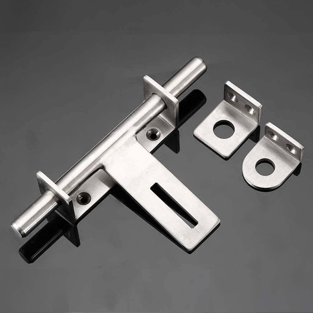 Stainless Steel Bolt 304 Heavy-Duty Left and Right Bolts Sliding Bolt Door Lock Latch
Stainless Steel Bolt 304 Heavy-Duty Left and Right Bolts Sliding Bolt Door Lock Latch