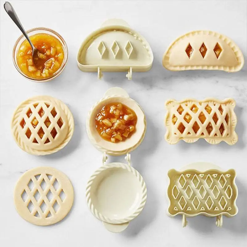 New Hand Pie Mold Classic Mini Hand Pie Molds Kitchen Tool Accessories for Bakery Easy to Clean Not Sticky Dessert Molds
New Hand Pie Mold Classic Mini Hand Pie Molds Kitchen Tool Accessories for Bakery Easy to Clean Not Sticky Dessert Molds