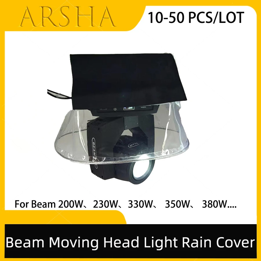 Hot Sale 10-50pcs Beam Moving Head Rain Cover Stage Light Use Rain Snow Coat Waterproof Covers With Transparent Crystal Plastic
Hot Sale 10-50pcs Beam Moving Head Rain Cover Stage Light Use Rain Snow Coat Waterproof Covers With Transparent Crystal Plastic