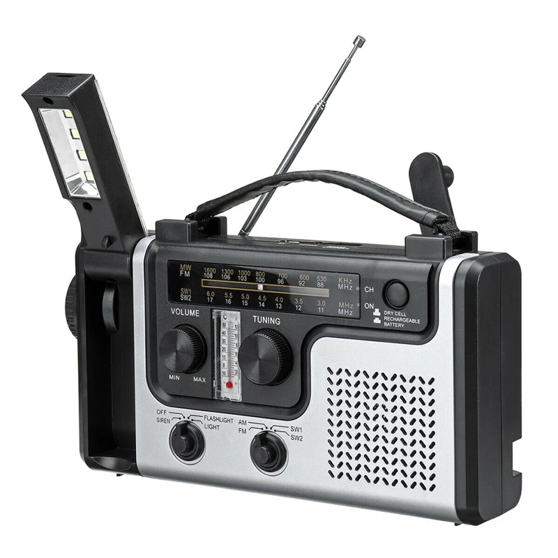Портативный AM/FM/SW1/SW2 радиоприемник с ручкой и питанием от аккумулятора, поддержка s, SOS сигнализация с фонарисветильник светильник для чтени...
Портативный AM/FM/SW1/SW2 радиоприемник с ручкой и питанием от аккумулятора, поддержка s, SOS сигнализация с фонарисветильник светильник для чтени...
