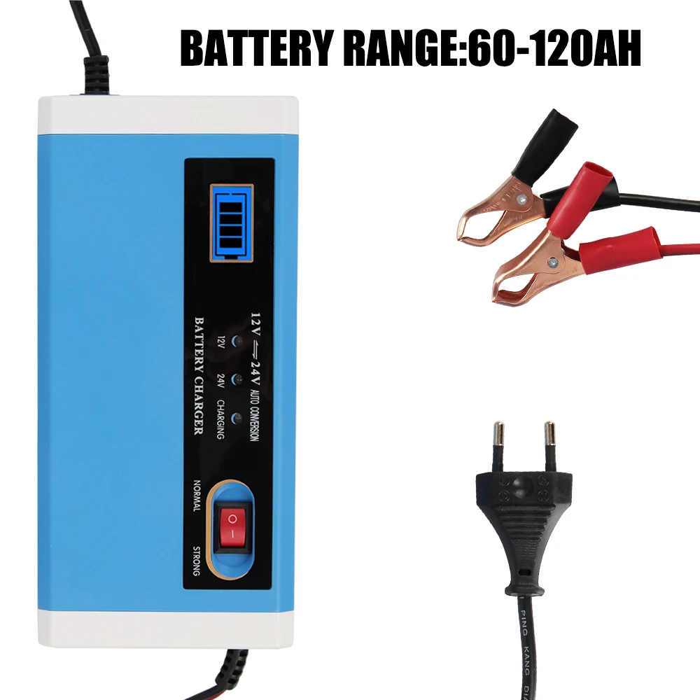 Smart Switch Full Automatic 12V/24V 10A For Wet Dry Lead Acid Battery Fast Power Charging Adapter Car Battery Charger
Smart Switch Full Automatic 12V/24V 10A For Wet Dry Lead Acid Battery Fast Power Charging Adapter Car Battery Charger