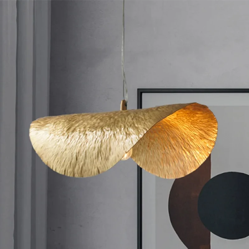 Modern All Copper Lotus Leaf Pendant Light LED Home Decor Chandelier for Dining Room Bedroom Loft Restaurant Hanging Lamps
Modern All Copper Lotus Leaf Pendant Light LED Home Decor Chandelier for Dining Room Bedroom Loft Restaurant Hanging Lamps