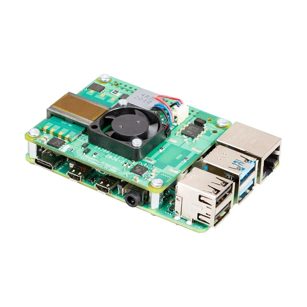 Плата расширения Power over Ethernet для Raspberry Pi PoE + HAT Raspberry Pi 4B/3B +, с поддержкой охлаждающего вентилятора 802.3af/at DC5V 4A
Плата расширения Power over Ethernet для Raspberry Pi PoE + HAT Raspberry Pi 4B/3B +, с поддержкой охлаждающего вентилятора 802.3af/at DC5V 4A