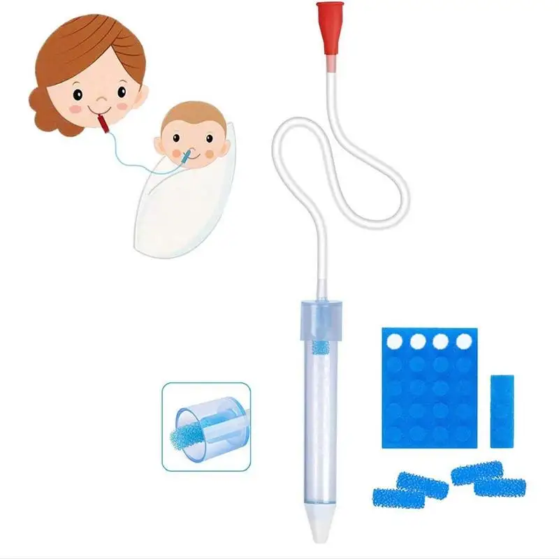 Portable Baby Nasal Aspirator Kit Reusable Baby Nose Sucker Baby Care Supplies Baby Nasal Aspirator Baby PP
Portable Baby Nasal Aspirator Kit Reusable Baby Nose Sucker Baby Care Supplies Baby Nasal Aspirator Baby PP