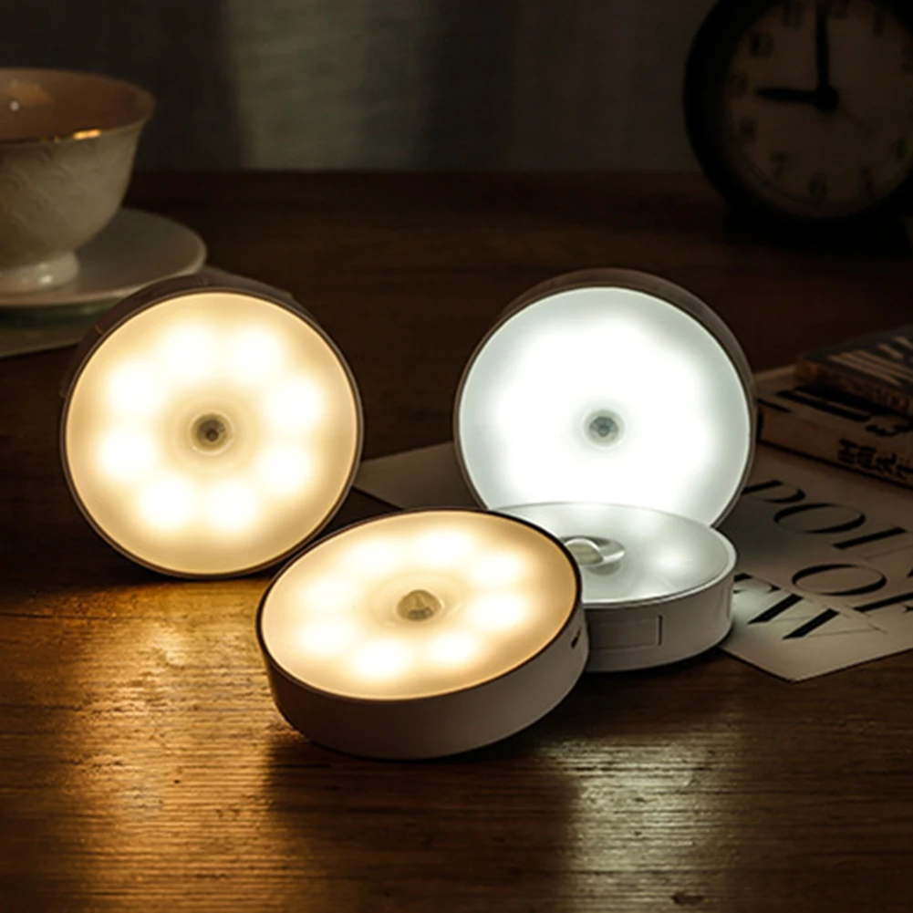 LED Round Human Body Sensor Light Wireless Wall Mounted Motion Sensor Lights Adjustable Stair Lights Durable for Home Decoration
LED Round Human Body Sensor Light Wireless Wall Mounted Motion Sensor Lights Adjustable Stair Lights Durable for Home Decoration
