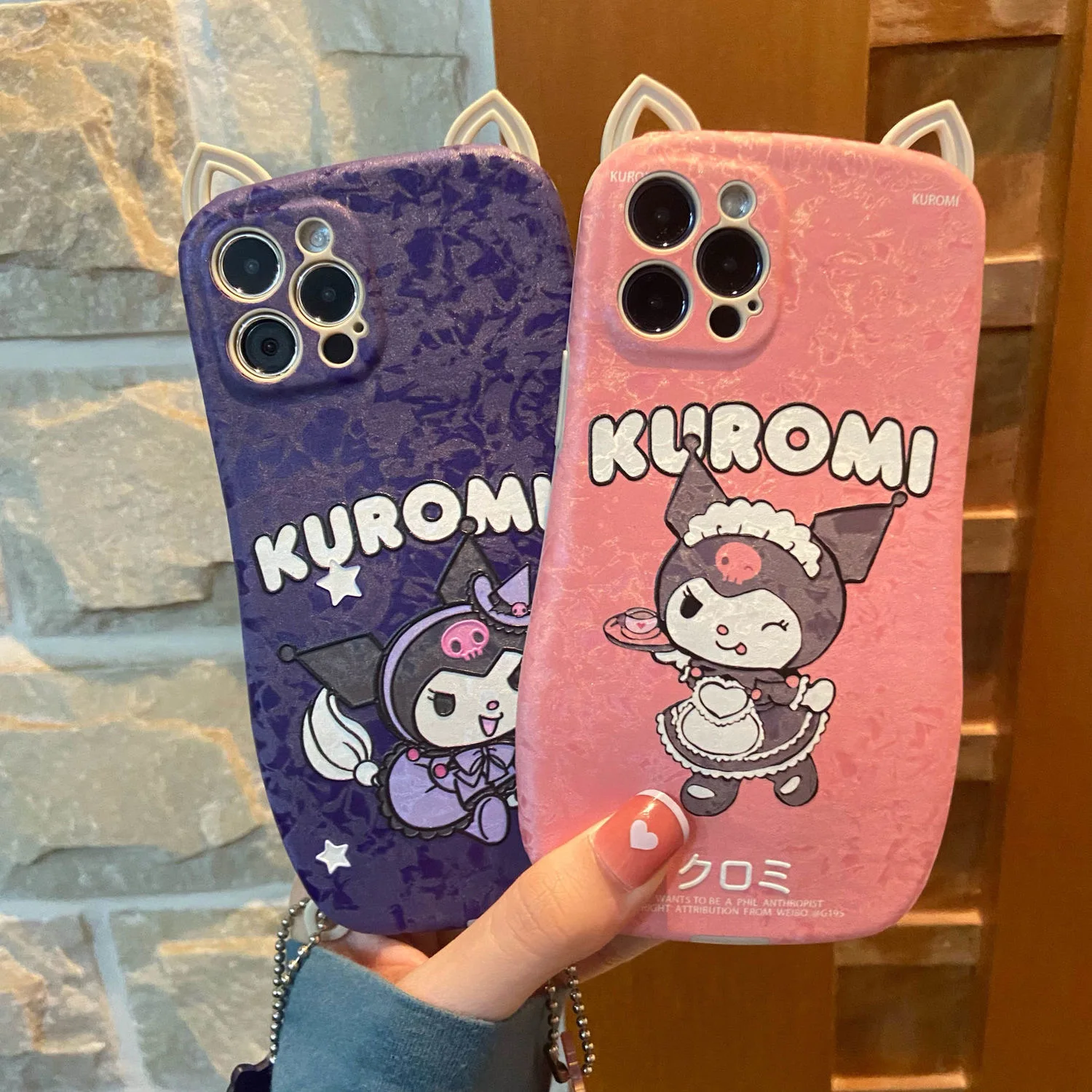 Kawaii Sanrio Kuromi Cartoon Cute Phone Cases For iPhone 13 12 11 Pro Max XR XS MAX X Shockproof Soft Shell Y2k Girl Gift Fundas 
Kawaii Sanrio Kuromi Cartoon Cute Phone Cases For iPhone 13 12 11 Pro Max XR XS MAX X Shockproof Soft Shell Y2k Girl Gift Fundas