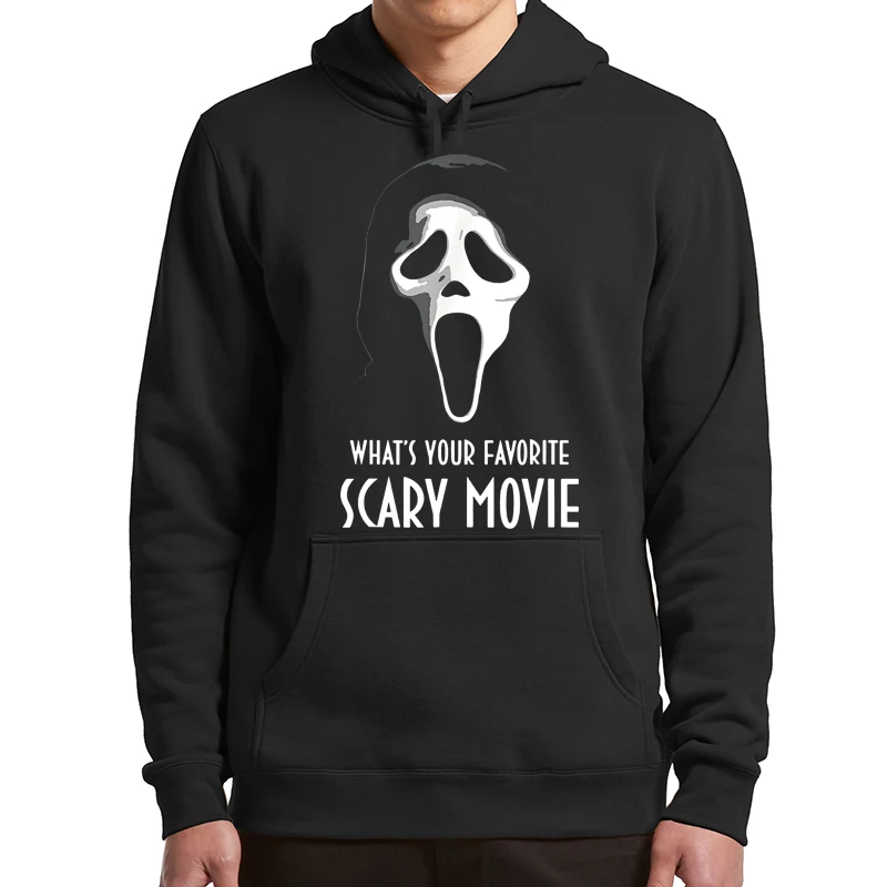 What's Your Favorite Scary Movie Hoodie Men Halloween Horror Scream Film Lovers Men's Clothing Soft Baisc Hooded Sweatshirt
What's Your Favorite Scary Movie Hoodie Men Halloween Horror Scream Film Lovers Men's Clothing Soft Baisc Hooded Sweatshirt