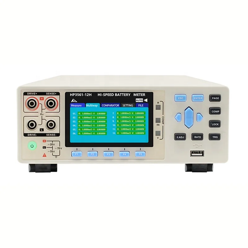 HP3561 Battery Tester 20V Battery Voltage Indicator AC Ohm Meter HP3561-12H HP3561-24H
HP3561 Battery Tester 20V Battery Voltage Indicator AC Ohm Meter HP3561-12H HP3561-24H