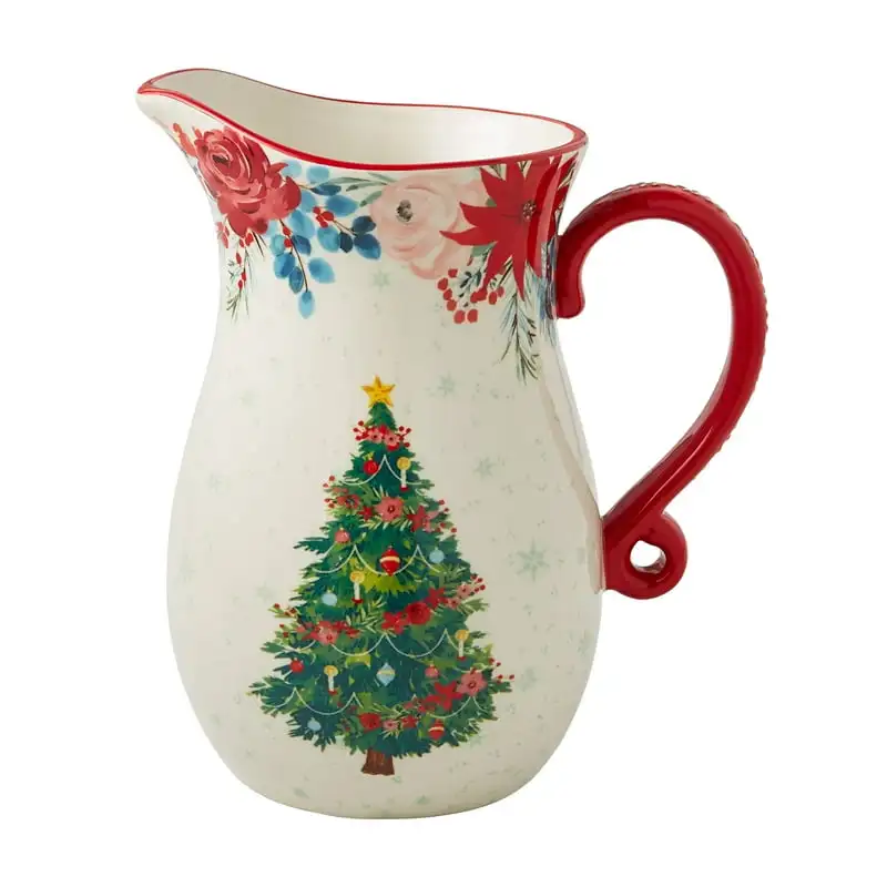 Winter 2.5-Quart Ceramic Pitcher Milk mocha Glass pitcher Milk frother jug Espresso Stainless steel milk jug Pitcher Milk frothi
Winter 2.5-Quart Ceramic Pitcher Milk mocha Glass pitcher Milk frother jug Espresso Stainless steel milk jug Pitcher Milk frothi